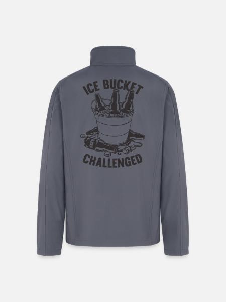 Ice Bucket Challenged - Men’s Soft Shell Jacket - gray