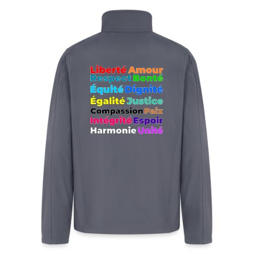 Words of Light - Men’s Soft Shell Jacket