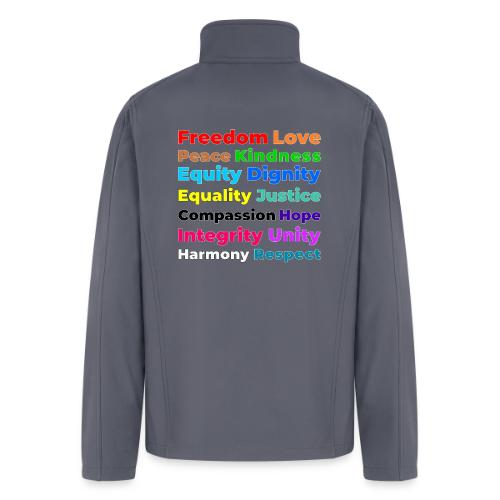 Words of Light - Men’s Soft Shell Jacket