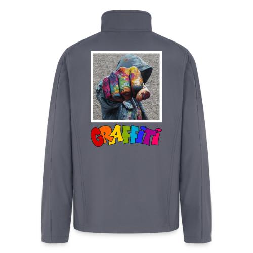 Graffiti: Urban Expression - Men’s Soft Shell Jacket