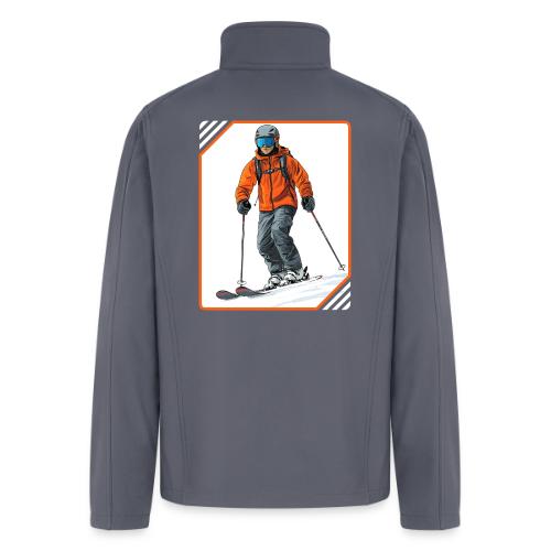 Skiing Thrill Ride - Men’s Soft Shell Jacket