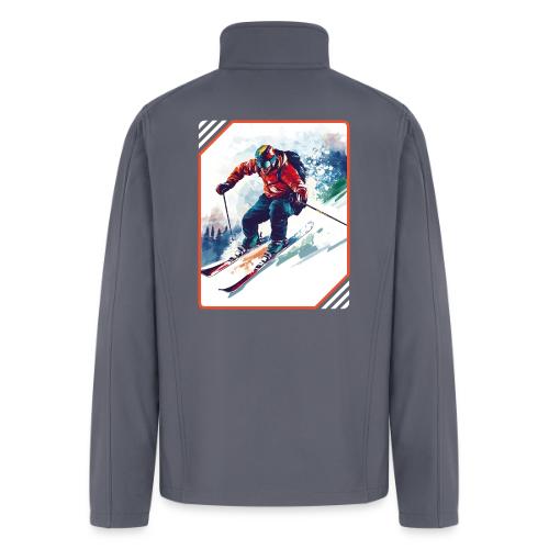 Skiing is Life - Men’s Soft Shell Jacket
