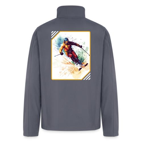 Winter Skiing Escape - Men’s Soft Shell Jacket