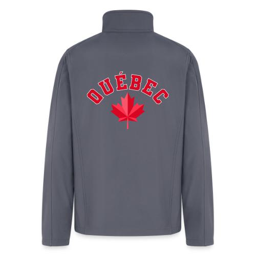 Quebec with maple leaf - Men’s Soft Shell Jacket