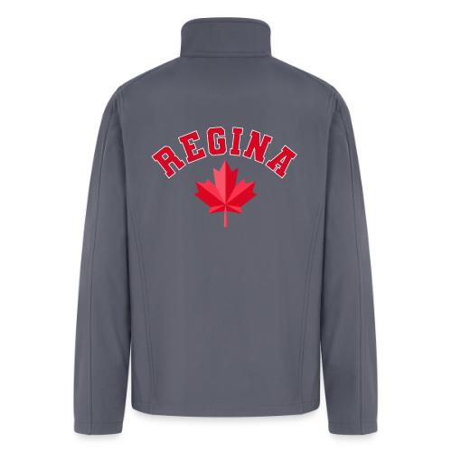 Regina with maple leaf - Men’s Soft Shell Jacket