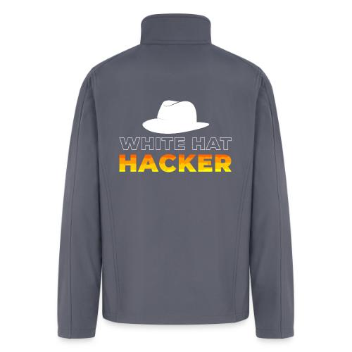 White Hat Hacker - Men’s Soft Shell Jacket