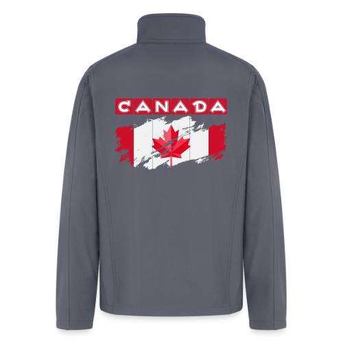 Canada, Inspired by the Canadian flag - Men’s Soft Shell Jacket