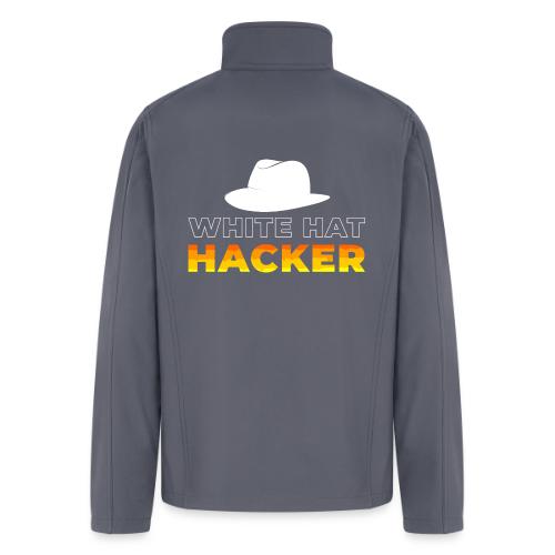 White Hat Hacker - Men’s Soft Shell Jacket
