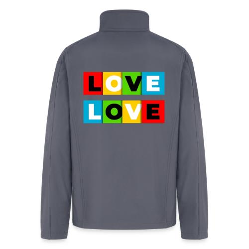 Love in Color - Men’s Soft Shell Jacket