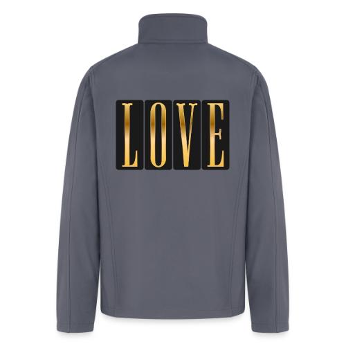 Golden Love - Men’s Soft Shell Jacket
