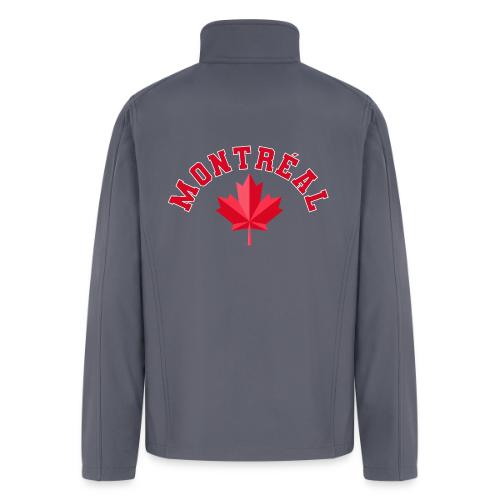 Montréal with maple leaf - Men’s Soft Shell Jacket