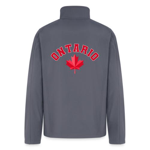 Ontario with maple leaf - Men’s Soft Shell Jacket