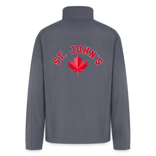 St. John's with maple leaf - Men’s Soft Shell Jacket