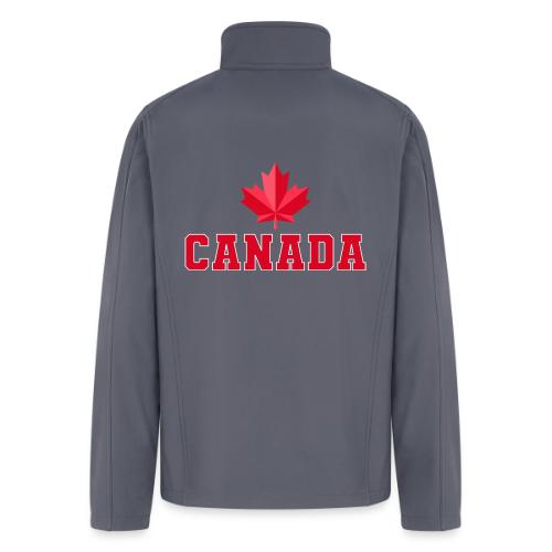 Canada with a maple leaf - Men’s Soft Shell Jacket