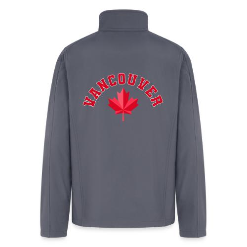 Vancouver with maple leaf - Men’s Soft Shell Jacket