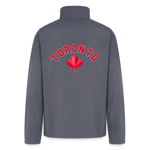 Toronto with maple leaf - Men’s Soft Shell Jacket