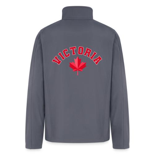 Victoria with maple leaf - Men’s Soft Shell Jacket