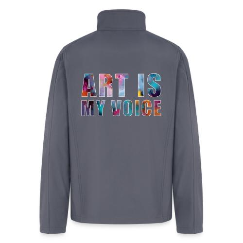 Art Is My Voice - Men’s Soft Shell Jacket