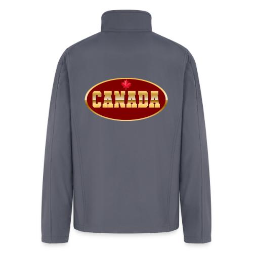 Canada in golden letters - Men’s Soft Shell Jacket