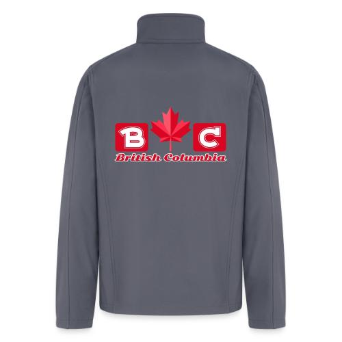 British Columbia, province of Canada - Men’s Soft Shell Jacket