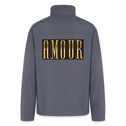 Golden Love - Men’s Soft Shell Jacket