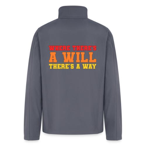 Willpower Wins - Men’s Soft Shell Jacket