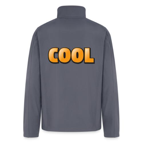 Cool 3D Word Design – Bold Chill Style - Men’s Soft Shell Jacket