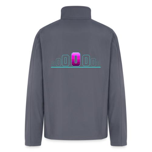 Letter O – Capital Varsity Alphabet Monogram - Men’s Soft Shell Jacket