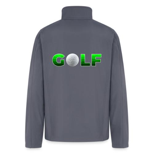 Golf Precision Wordmark - Men’s Soft Shell Jacket