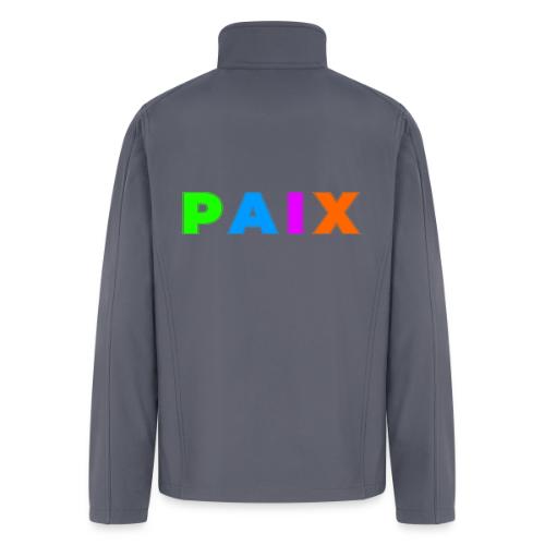 Peace in Colour - Men’s Soft Shell Jacket