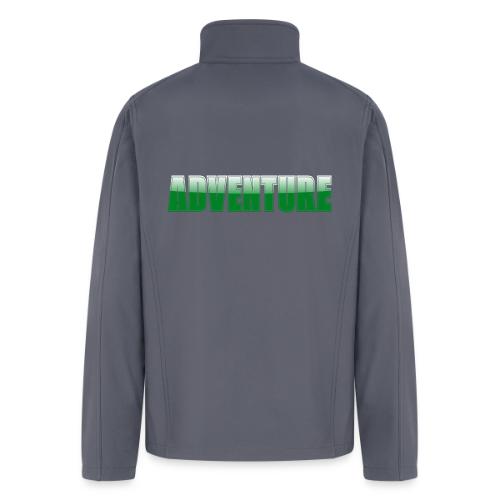 Adventure Typography Design for Apparel - Men’s Soft Shell Jacket