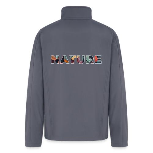 Nature in Every Letter - Men’s Soft Shell Jacket