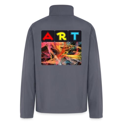 Chaotic Threads of Art - Men’s Soft Shell Jacket