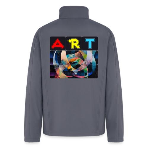 Art of Stripes and Shades - Men’s Soft Shell Jacket