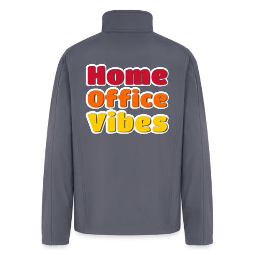 Home Office Vibes Remote Work Design - Men’s Soft Shell Jacket