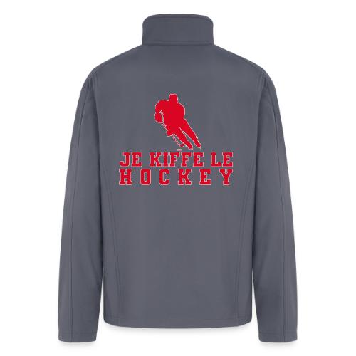 I love hockey - Men’s Soft Shell Jacket