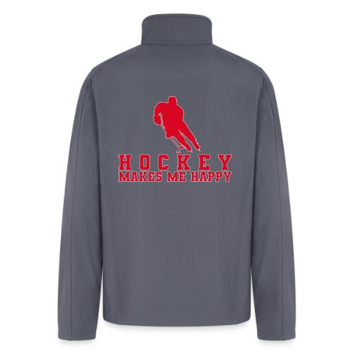 Hockey makes me happy - Men’s Soft Shell Jacket