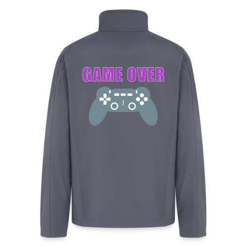 Game Over Gamer Controller Design - Men’s Soft Shell Jacket