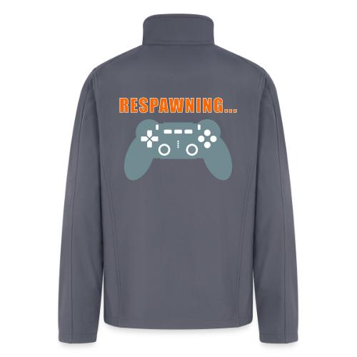 Respawning Gamer Controller Design - Men’s Soft Shell Jacket