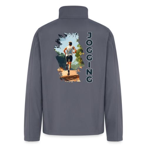 Jogging Vibes - Men’s Soft Shell Jacket