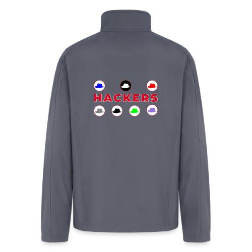 The Spectrum of Hackers - Men’s Soft Shell Jacket