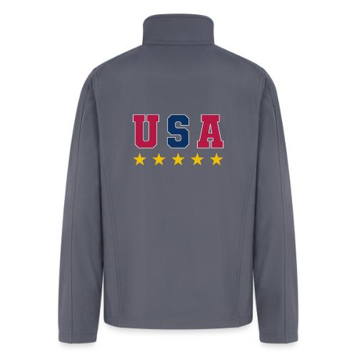 USA Varsity Stars - Men’s Soft Shell Jacket