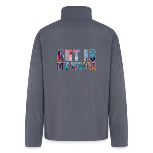 Art Is My Voice - Men’s Soft Shell Jacket