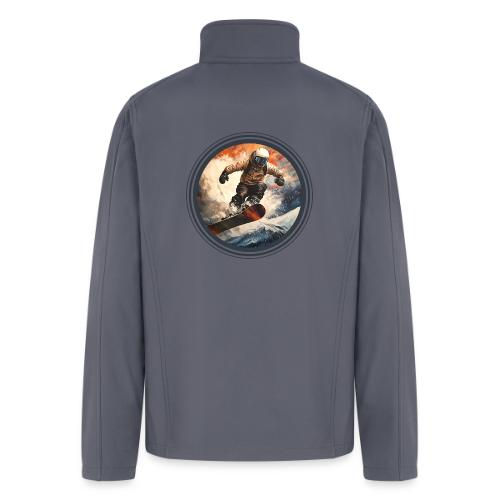 Snowboarding Elevation - Men’s Soft Shell Jacket