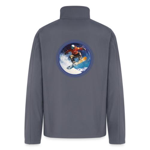 Snowboarding Rush - Men’s Soft Shell Jacket
