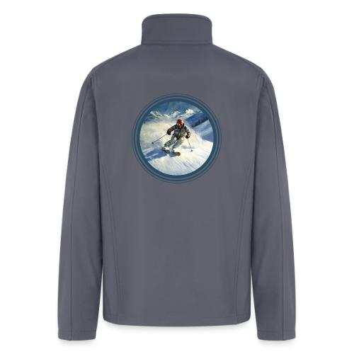 Skiing Power Moves - Men’s Soft Shell Jacket