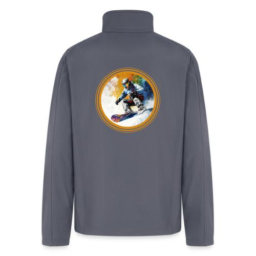 Snowboarding Dreams - Men’s Soft Shell Jacket