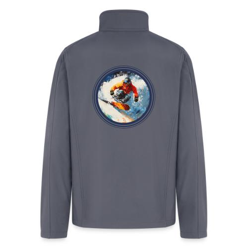 Snowboarding Rebel - Men’s Soft Shell Jacket