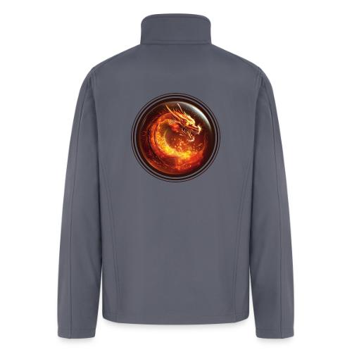 Shadow Dragon Rise - Men’s Soft Shell Jacket