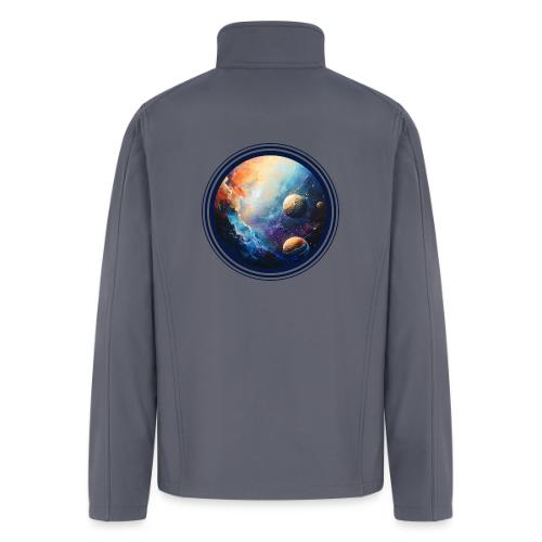Nebula of Planets - Men’s Soft Shell Jacket